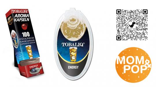 Tobaliq Cigarettes Aroma Capsules Energy Drink 