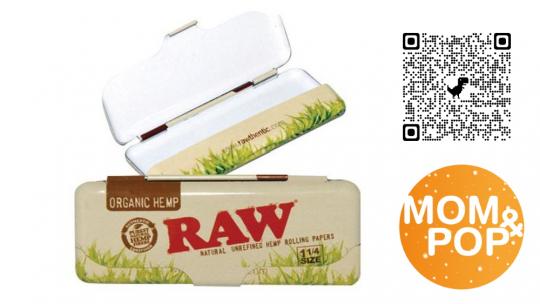 RAW Organic Paper Tin 1 1/4 