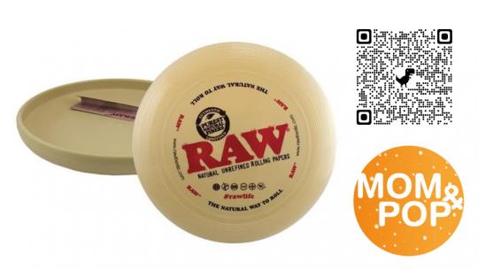 RAW Flying Disc Rolling Tray (RAW Frisbee) 