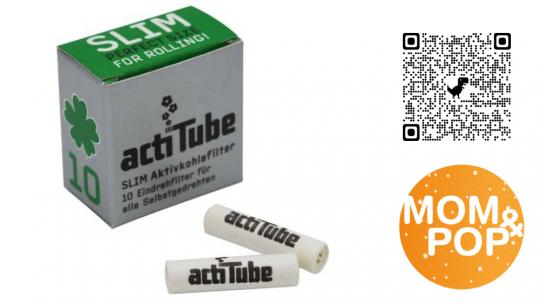 ActiTube Slim Charcoal Filter 7 mm 