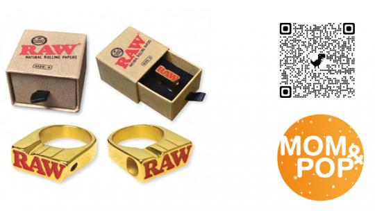 RAW Gold Smoker Ring 