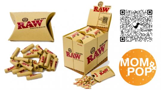 RAW Pre-rolled Tips Slim 