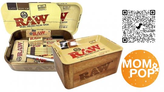 RAW Cache Box with Tray Lid Mini 