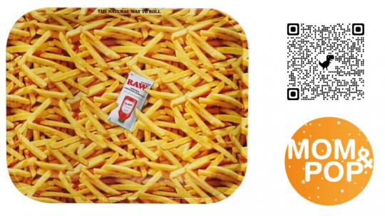 RAW French Fries Medium, 34 x 27.5 cm 
