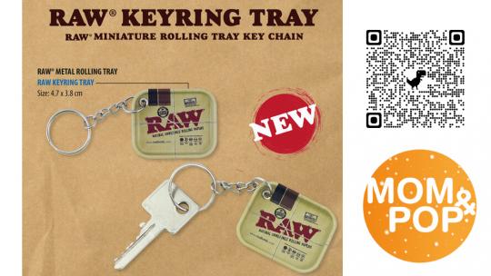 RAW Tiny Tray Key Chain 