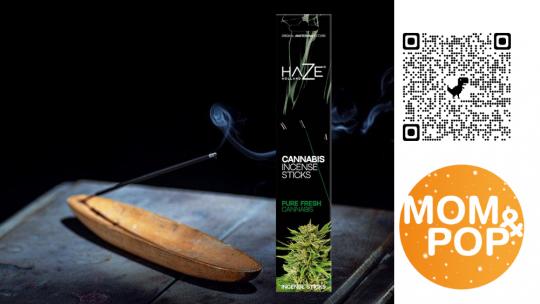 Haze Pure Fresh Scented Cannabis Incense Sticks 