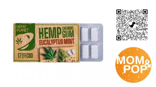HempPlanet Eucalyptus Mint 17mg CBD 