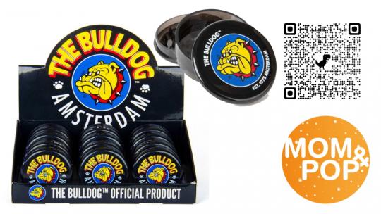 The Bulldog Amsterdam Black, 3 Parts, 60 mm 
