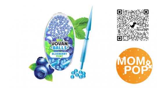 Vovan Cigarettes Aroma Capsules Blueberry Mint 