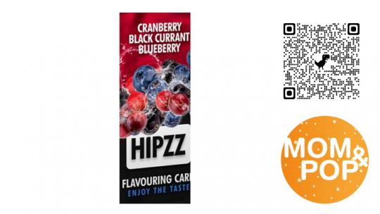 HIPZZ Cranberry/Black Currant/Blueberry Aroma Card 