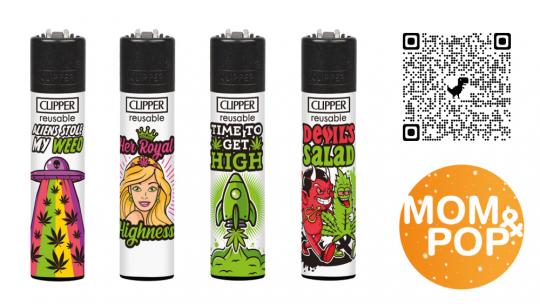 Clipper Large Weed Slogan 8 